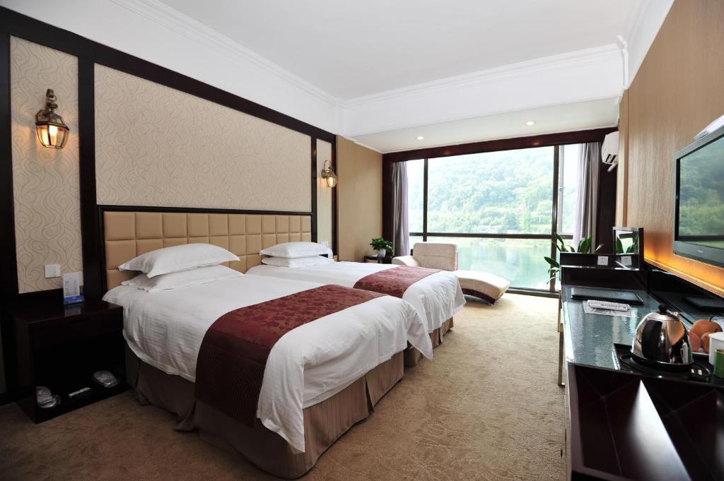 Jiande Yinyuan Hotel Tangcun Oda fotoğraf